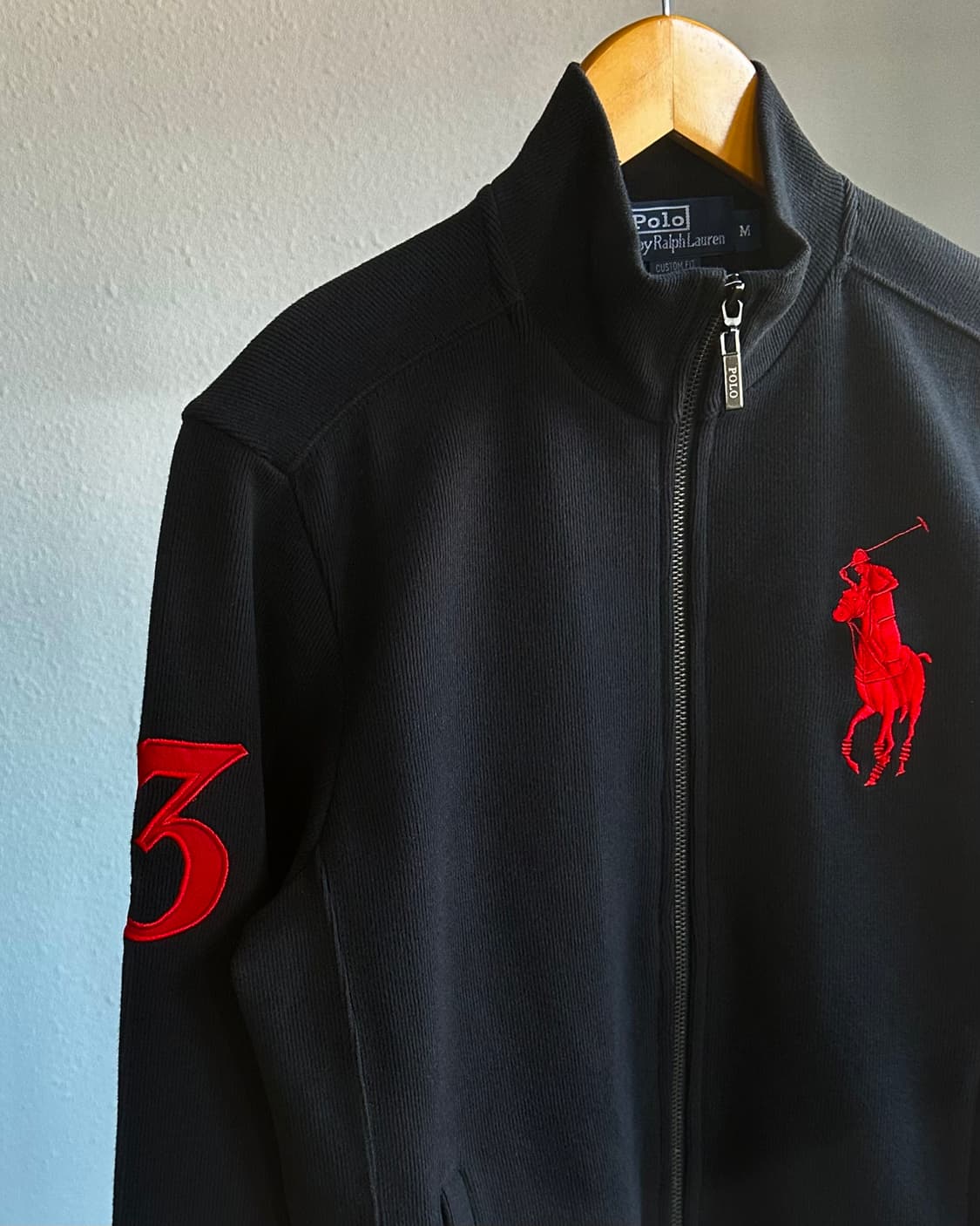 [M]폴로 랄프로렌 빅포니 코튼 니트 집업 상품이미지3