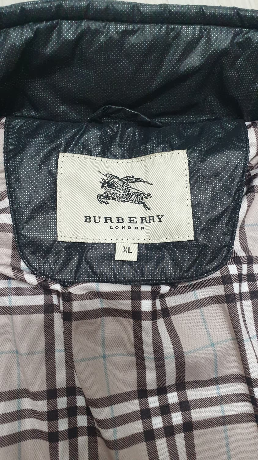 버버리 남성 자켓 블랙 95~100 상품이미지6