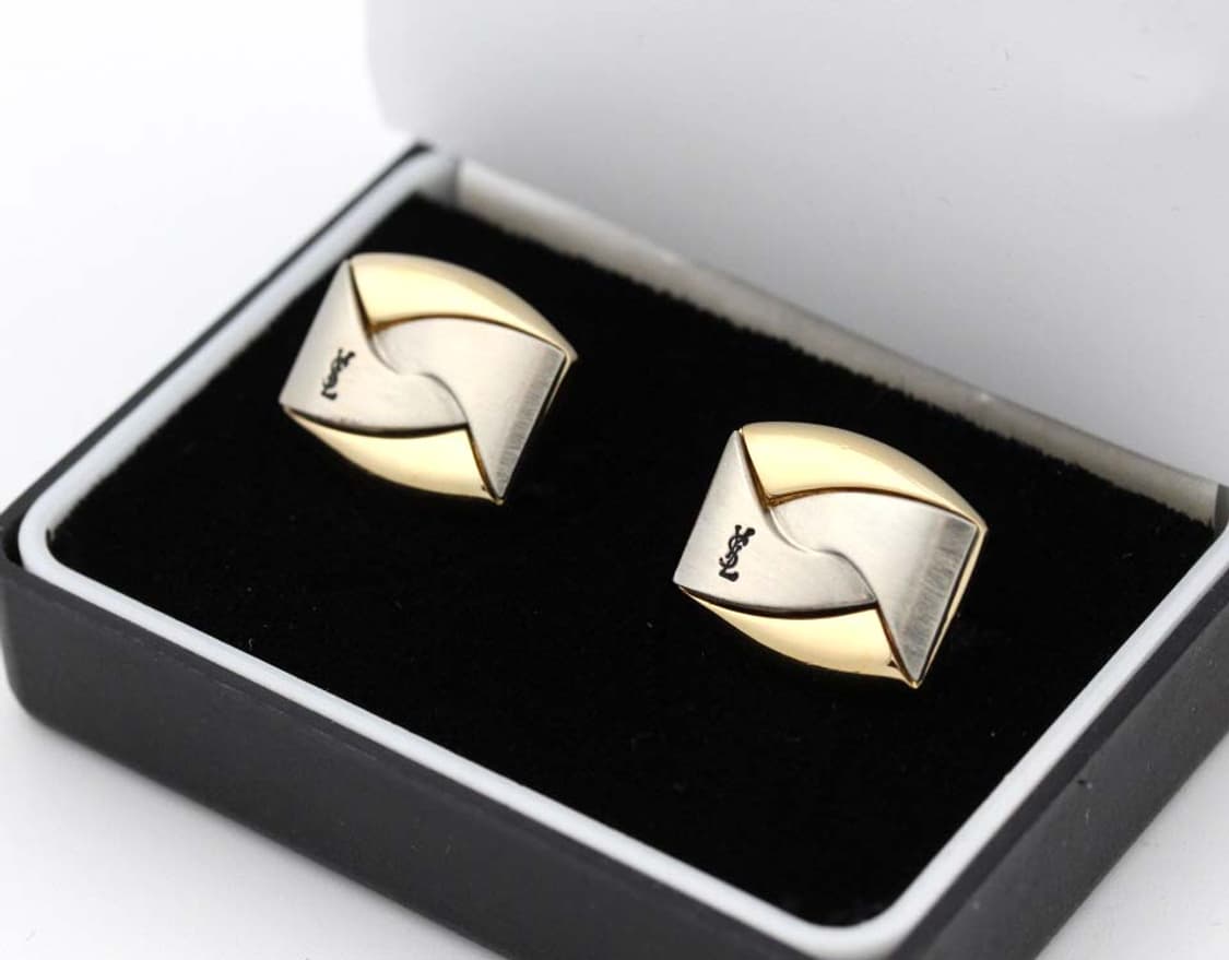 입생로랑 B+등급 남자 명품 커프스 빈티지 상품이미지1