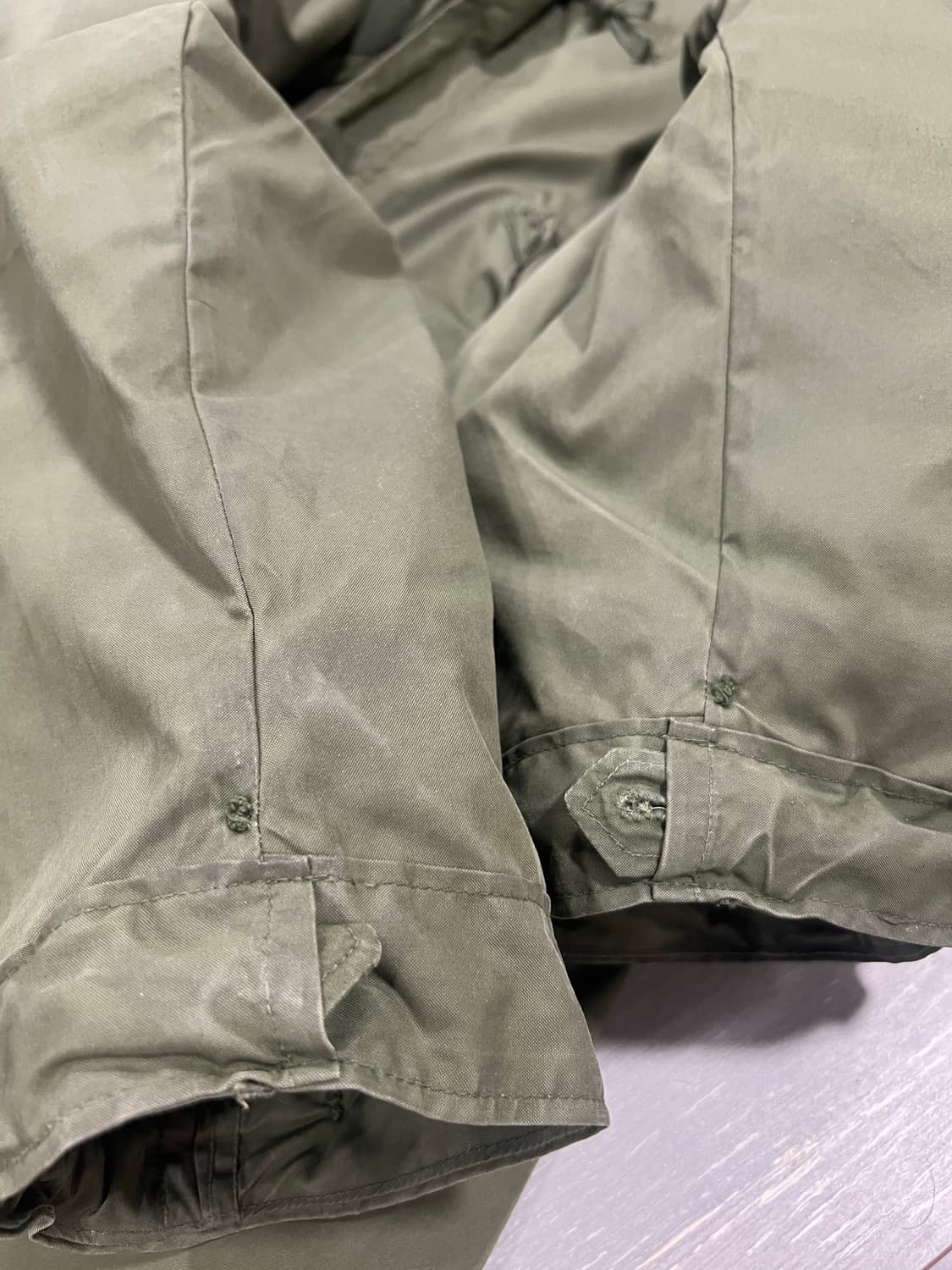 (S) M65 피쉬테일 오리지널 개파카 풀셋 코요테 퍼 상품이미지10