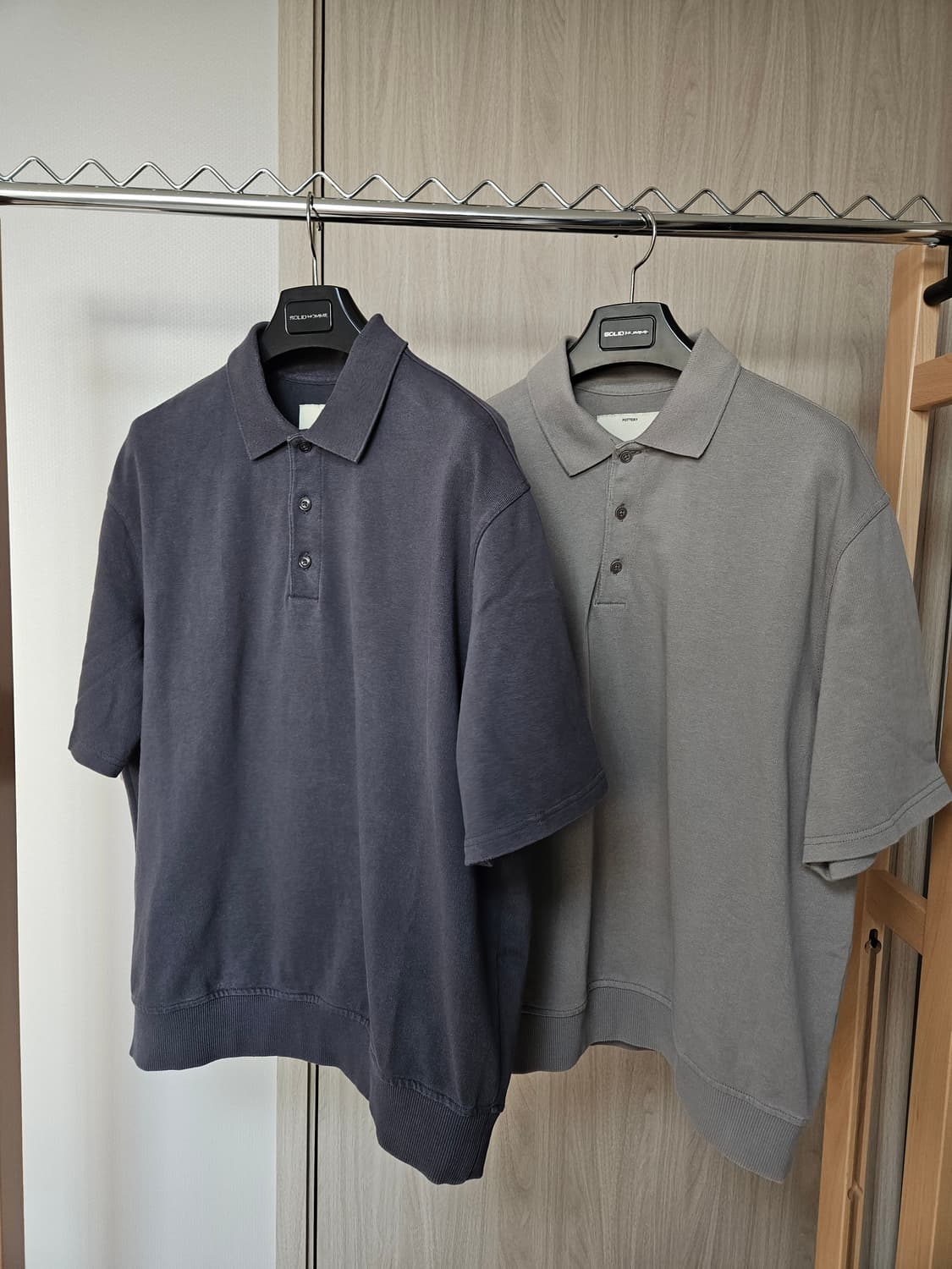 포터리 23ss 파인 코튼 반팔 컴포트 폴로 티셔츠 상품이미지1