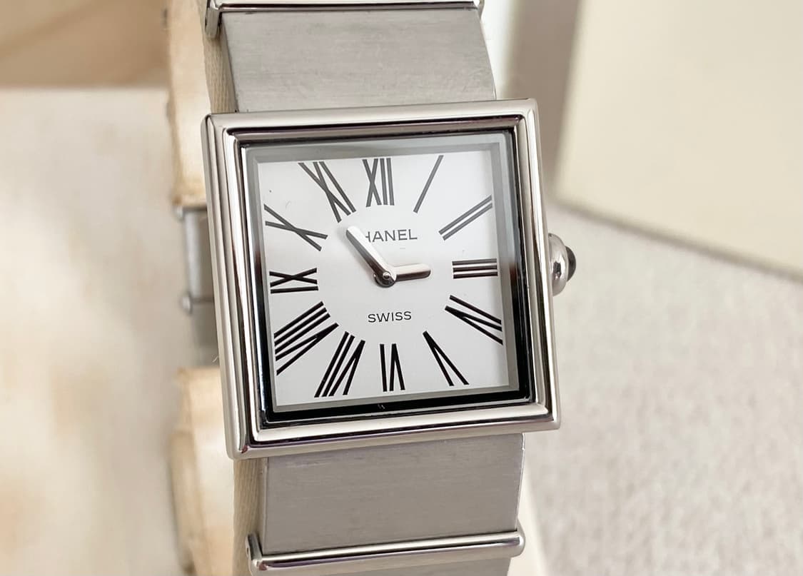 샤넬 마드모아젤 23mm 스몰 사이즈 스틸 쿼츠 상품이미지1