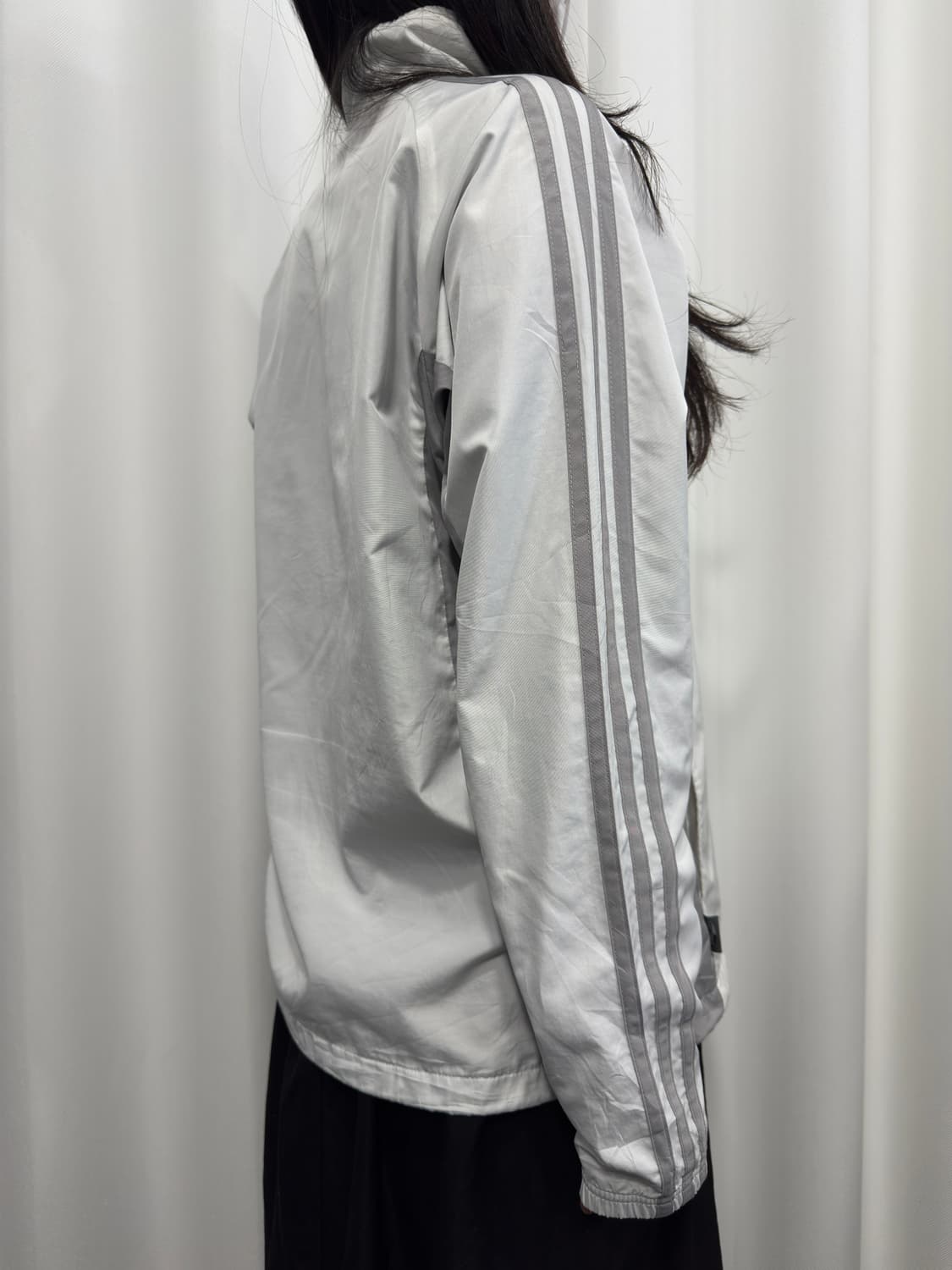 adidas white&gray jacket 상품이미지5