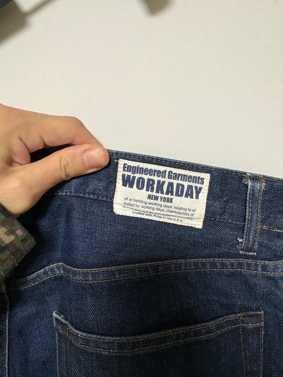 엔지니어드 가먼츠 셀비지 데님 상품이미지3