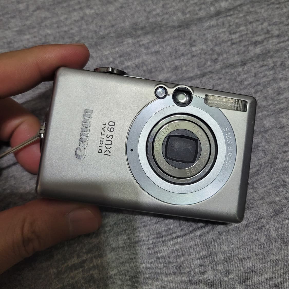 캐논 익서스 60 실버색상 고장난 디카 상품이미지1