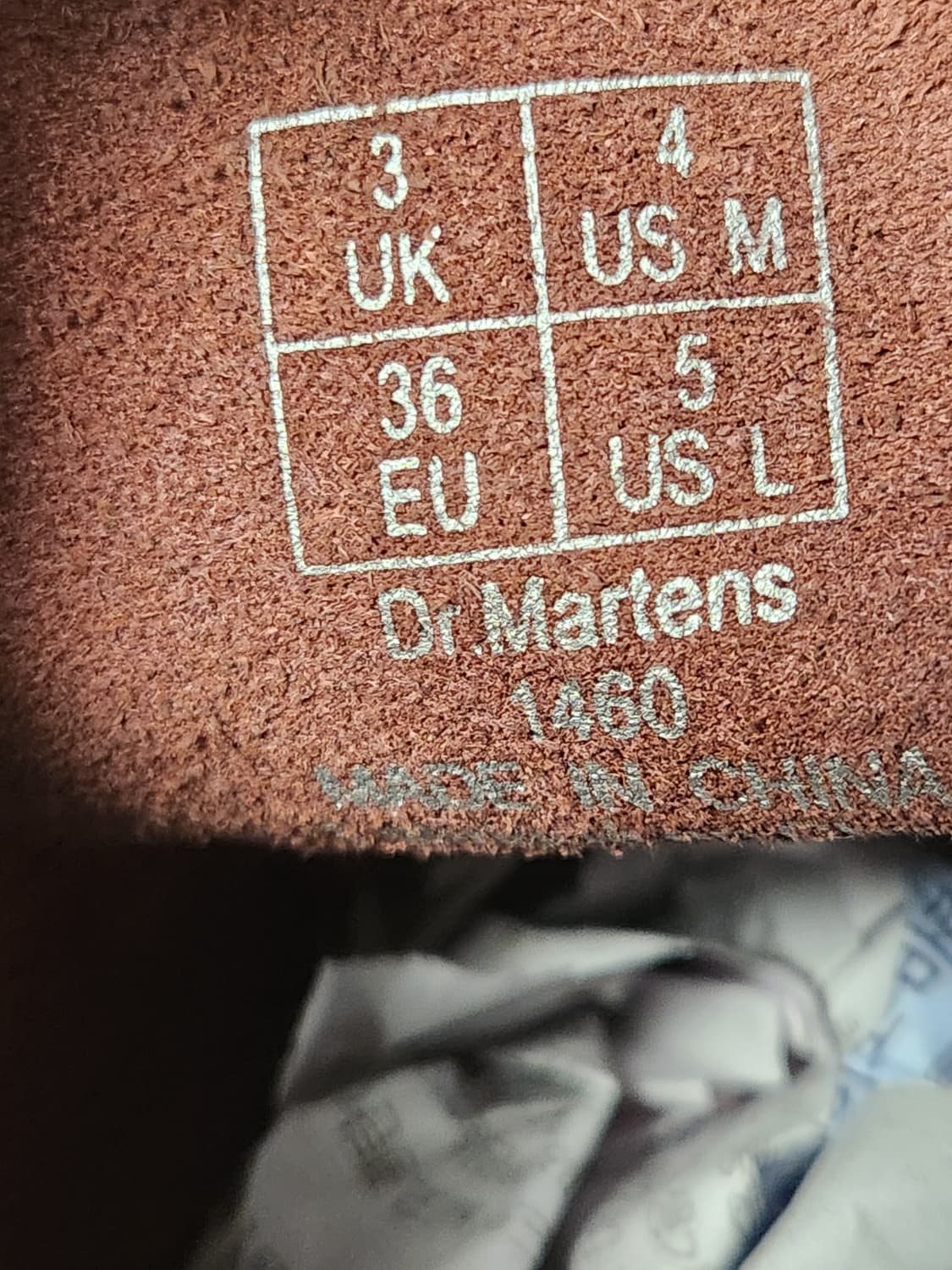 닥터마틴 1460 체리레드 사이즈 UK3 EU36 약235mm

사진처럼 상품이미지10