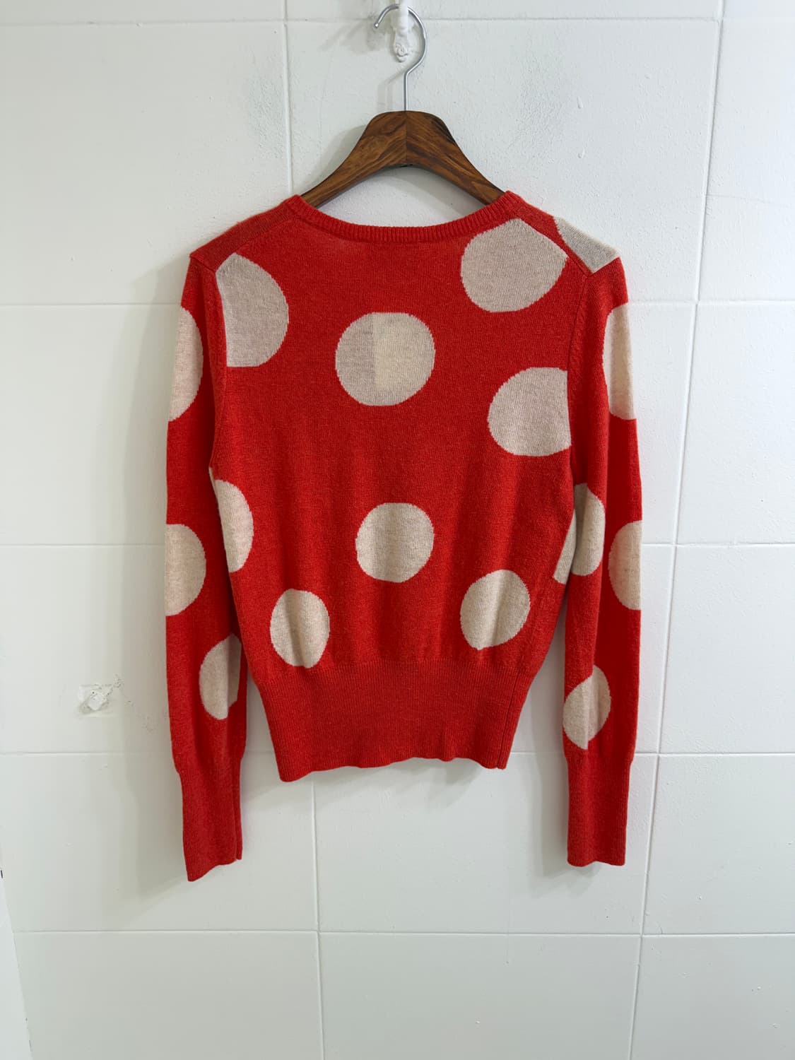 비비안웨스트우드 레드라벨 빅 도트 가디건 상품이미지6