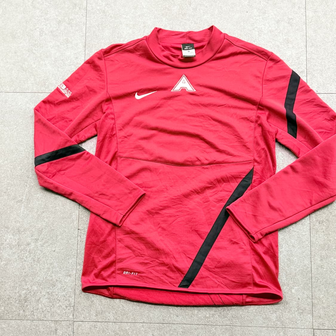 나이키 드라이핏 기능성 긴팔 티셔츠 레드 (M)  상품이미지3