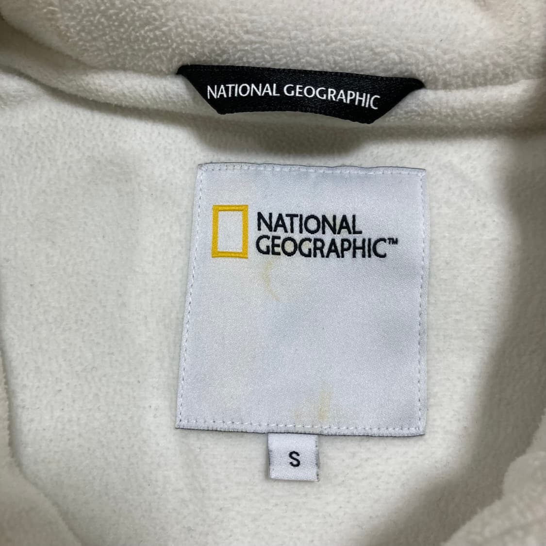 내셔널 지오그래픽 스몰 로고 와펜 쉐르파 자켓 상품이미지4