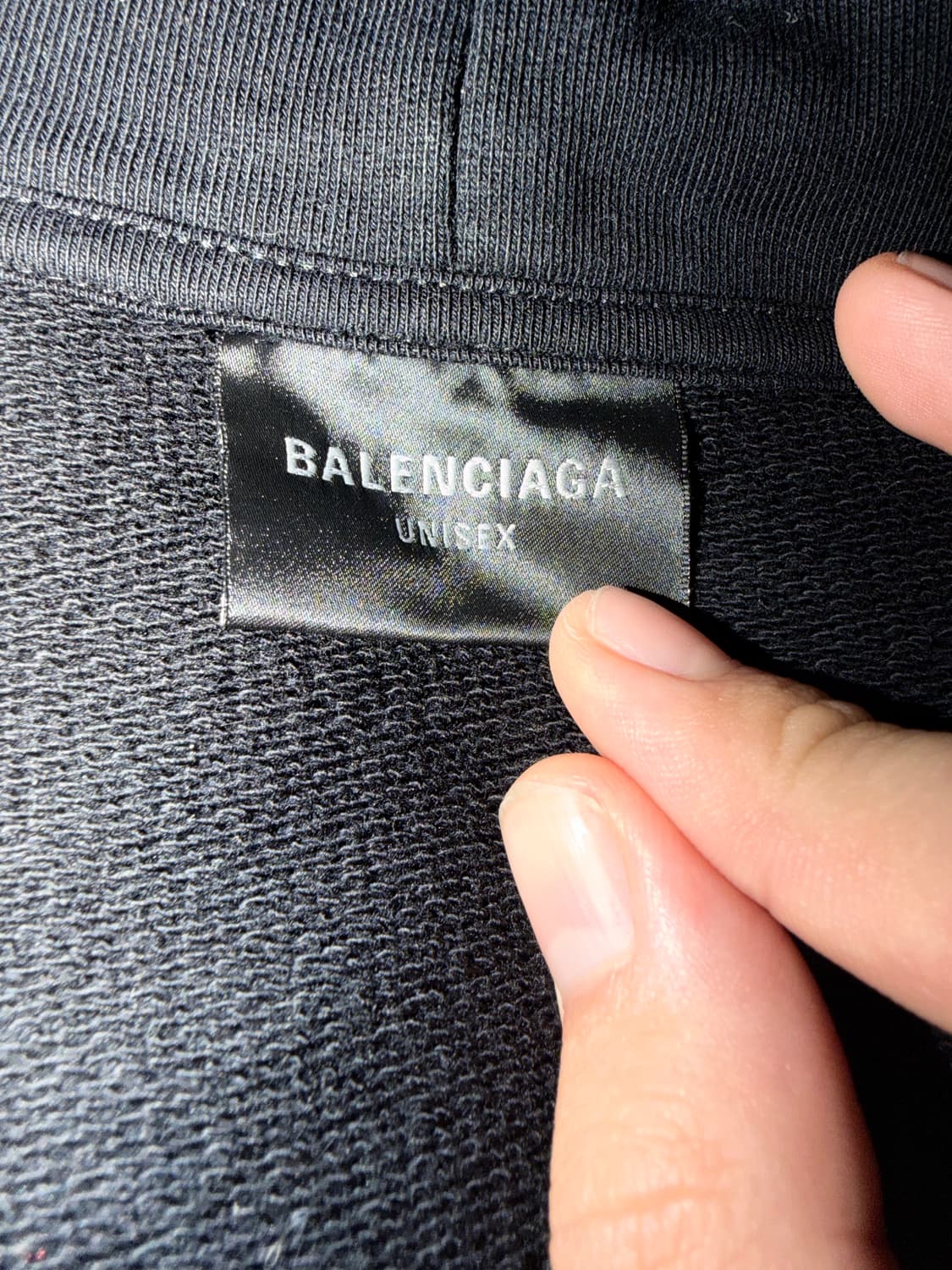 [L]발렌시아가 헤비메탈 후드집업 스몰핏 상품이미지7