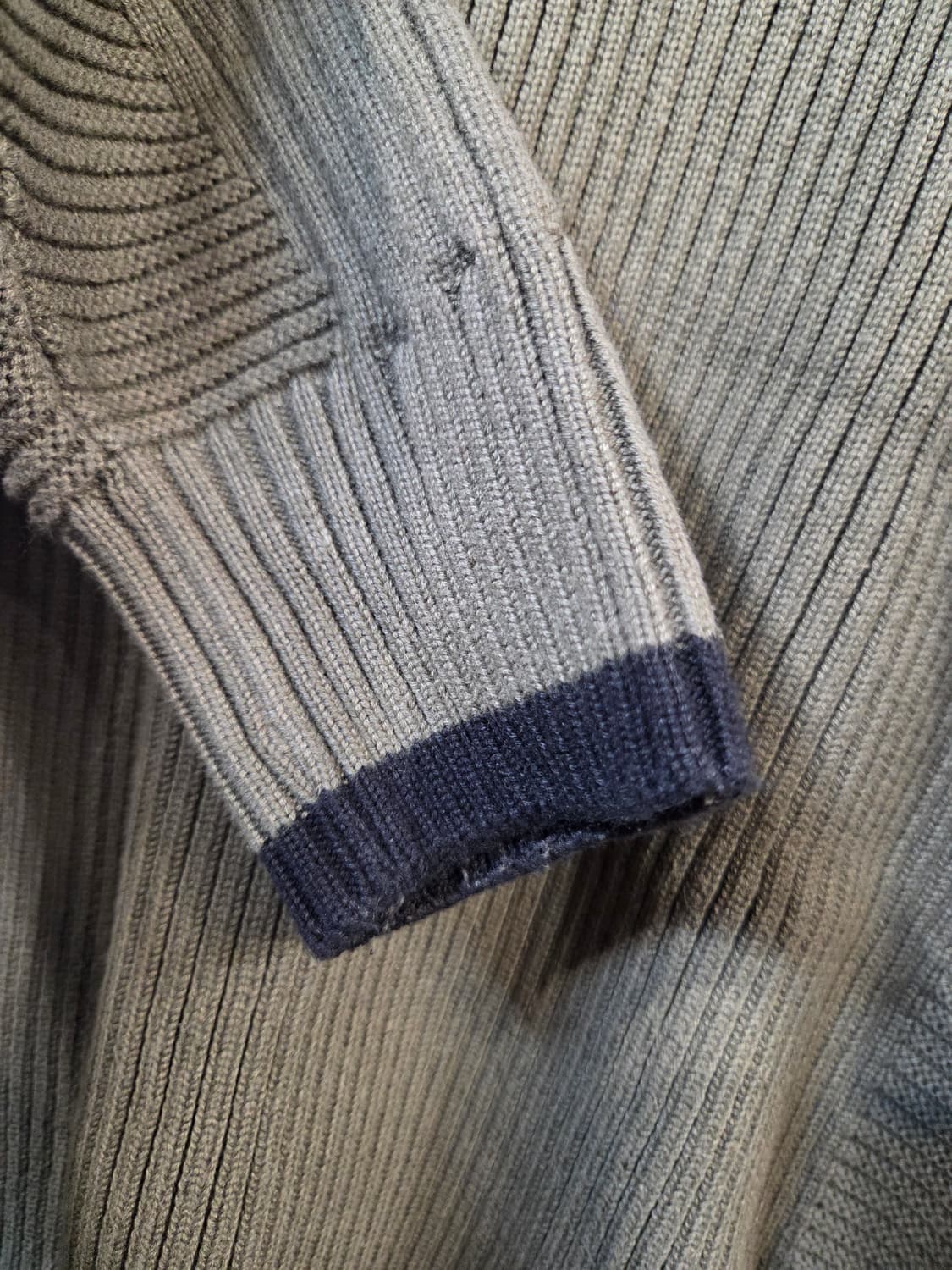 (특가)G-Star RAW 골지 니트 스웨터 카키(XL) 상품이미지3