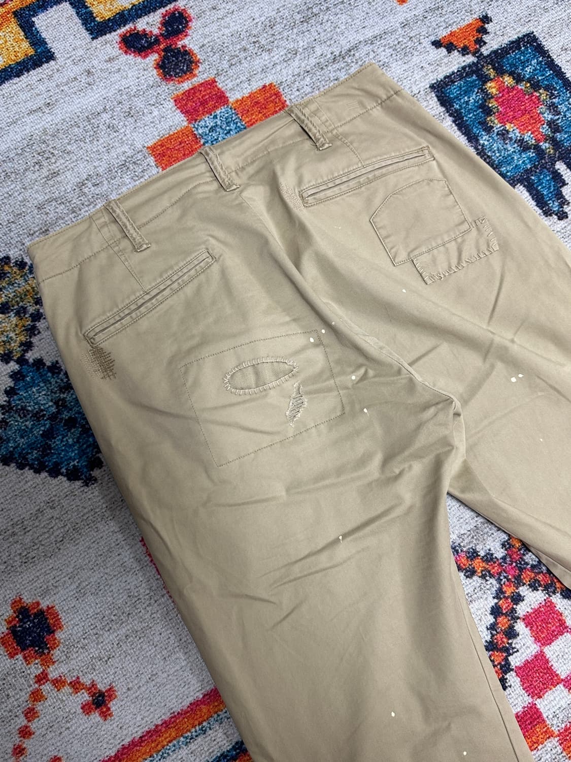 (1회착) 폴로 랄프로렌 릴렉스드핏 패치워크 치노 30x30 상품이미지8