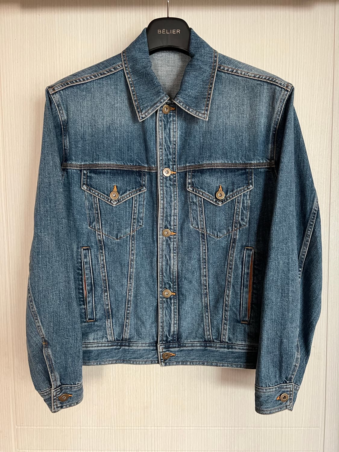 벨리에 브로큰엄브렐라 재팬 트러커 데님 자켓 상품이미지2