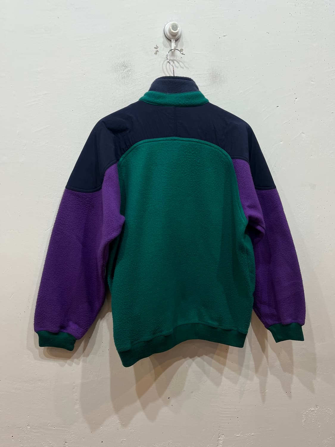 90년대 제우교역 아디다스 올드스쿨 플리스 봄버자켓 상품이미지3