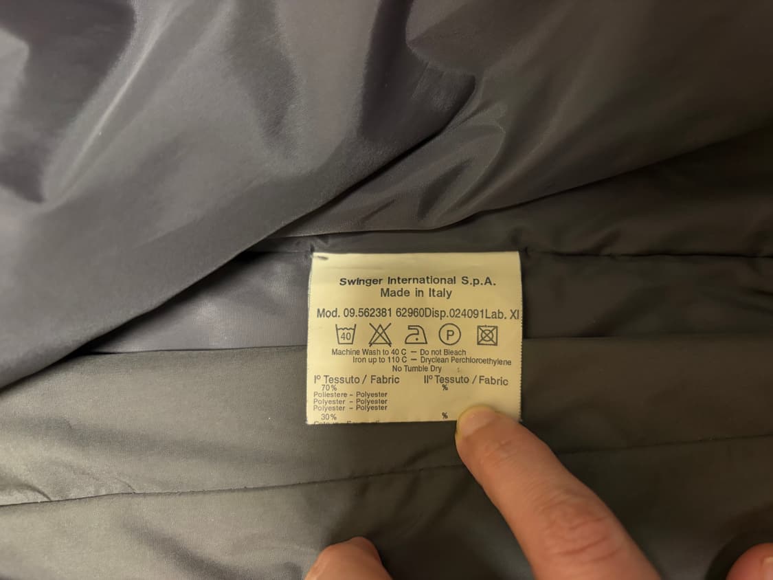 프라다 후드 레이어드 바람막이 패딩 상품이미지7