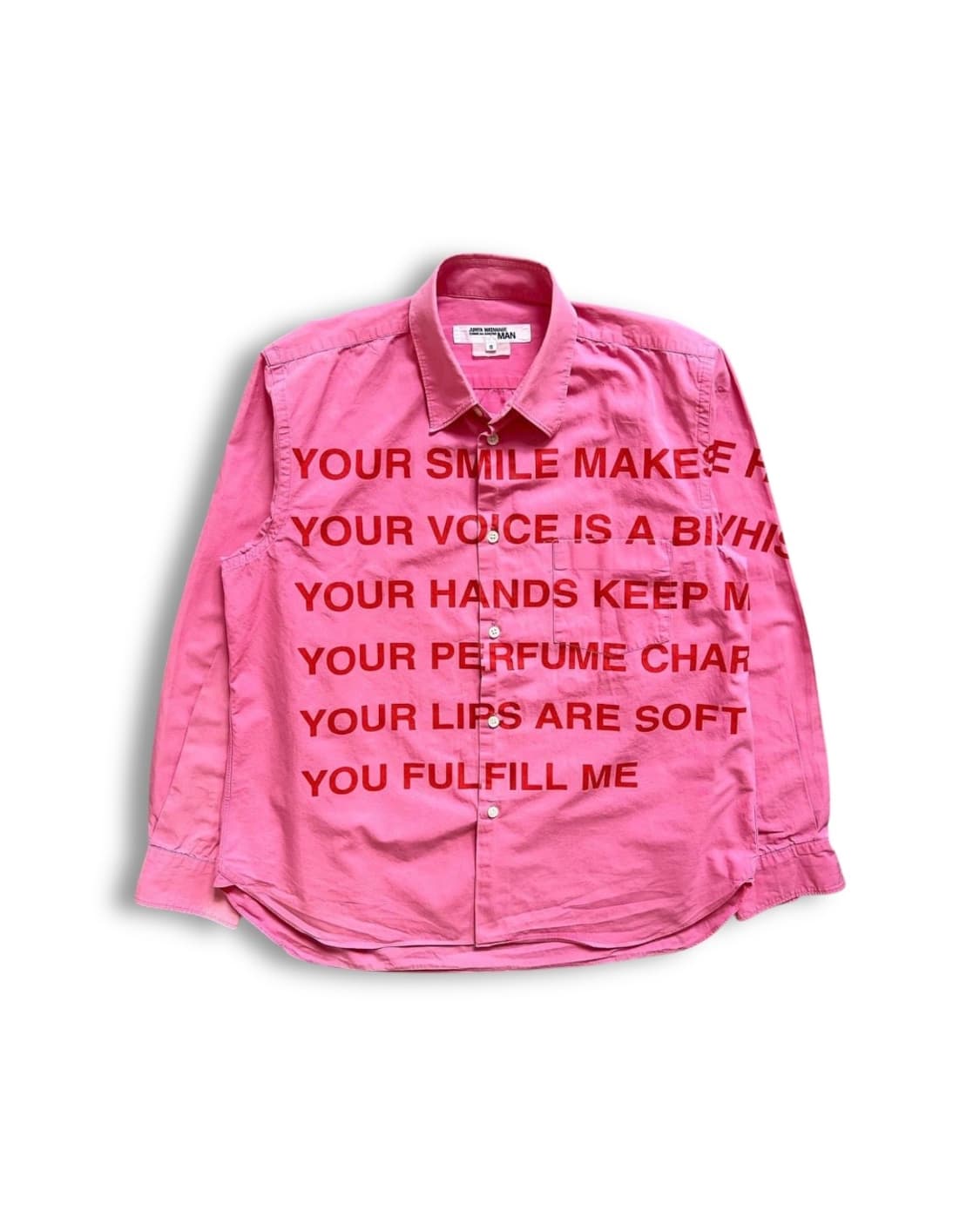 준야와타나베 2002 POEM 셔츠 상품이미지1