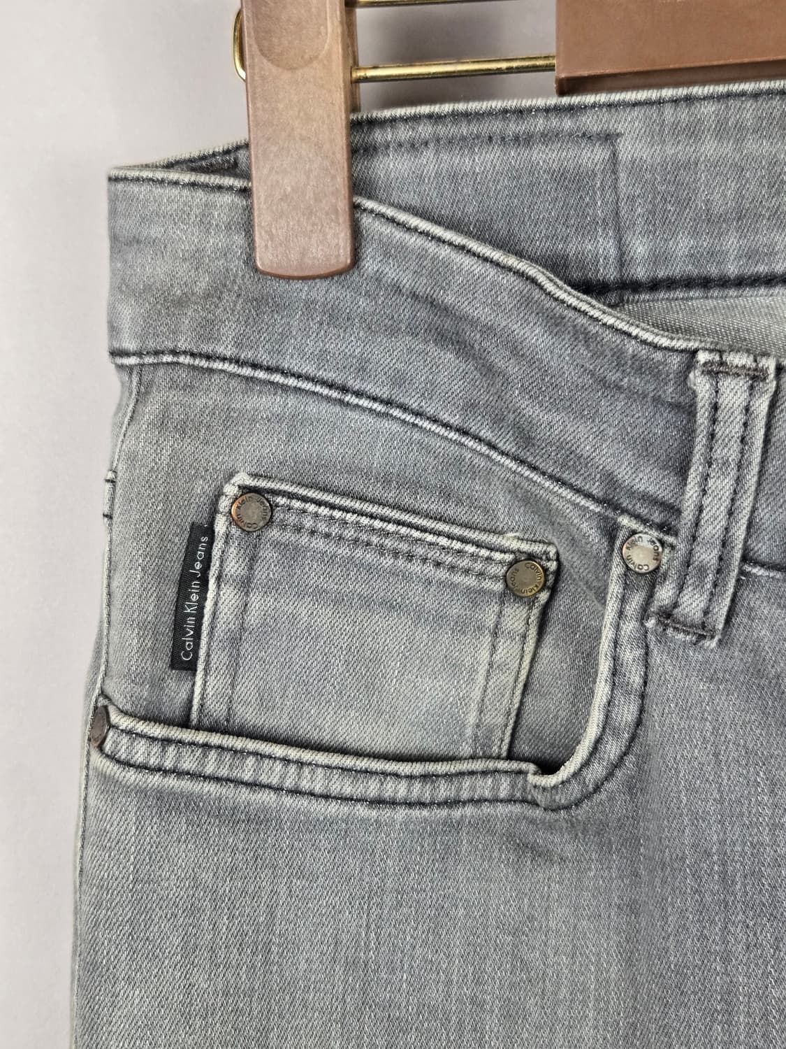 [무료배송]CK 켈빈클라인 30x34 남성 스판 스키니 데님 팬츠 청바지 상품이미지3