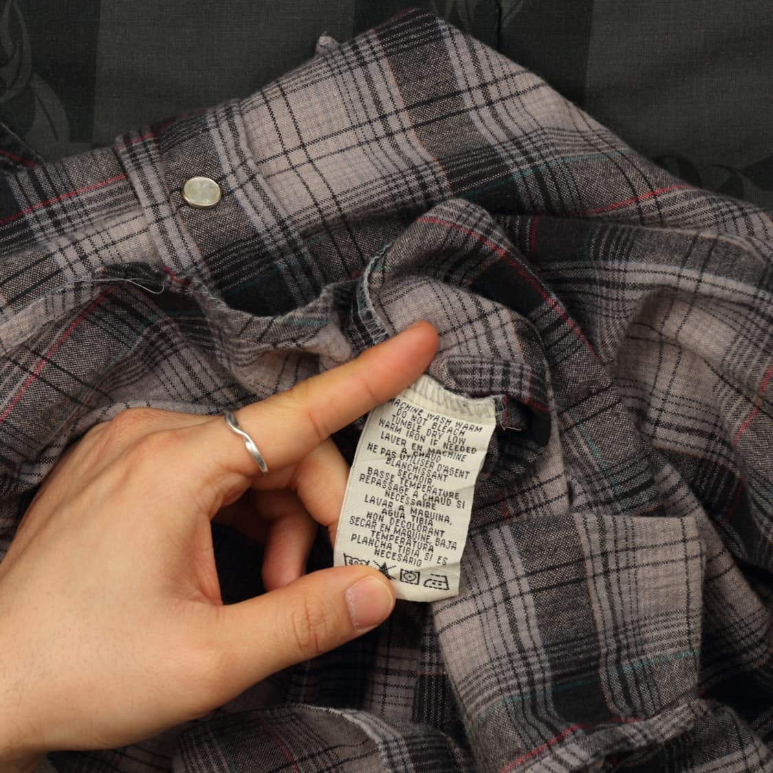 웨스트코스트초퍼스 체크 셔츠 XL B16 상품이미지5