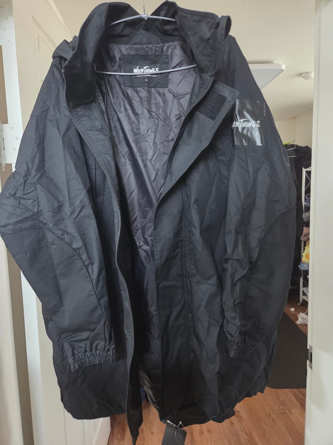 WILD THINGS 와일드씽스 라이트 몬스터 밀리터리자켓  블랙 새제품 상품이미지2