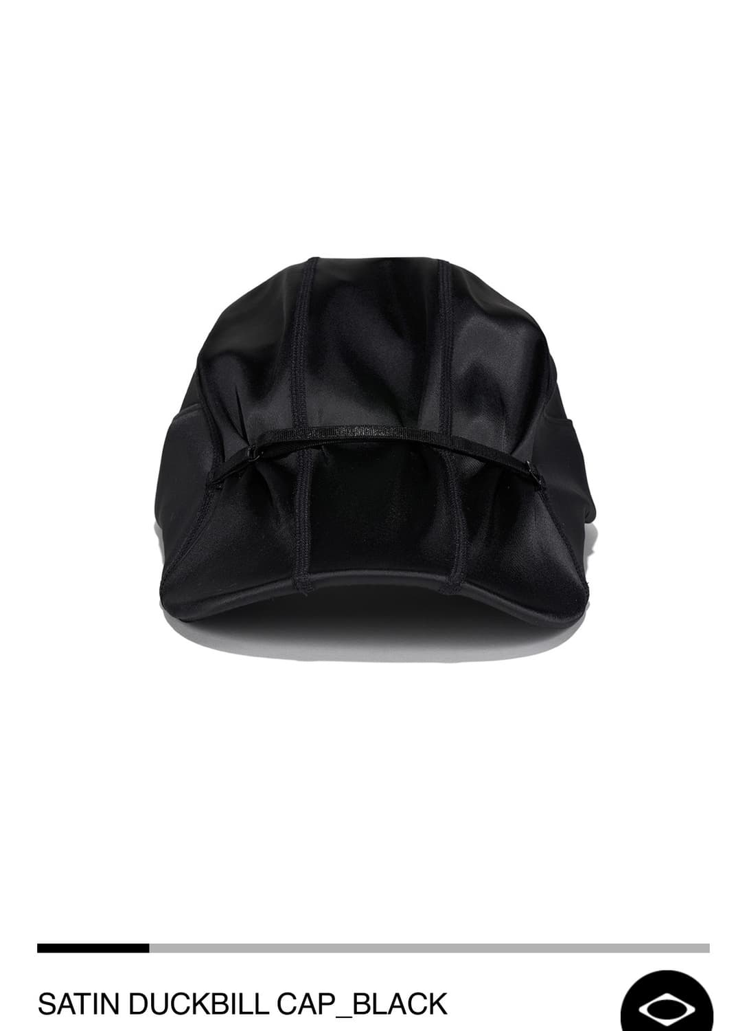 미스치프 satin duckbill cap black 상품이미지2