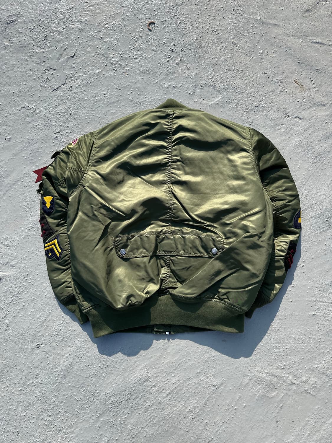 JPN Smoke Rise Bomer Jacket 항공점퍼 MA-1 상품이미지7