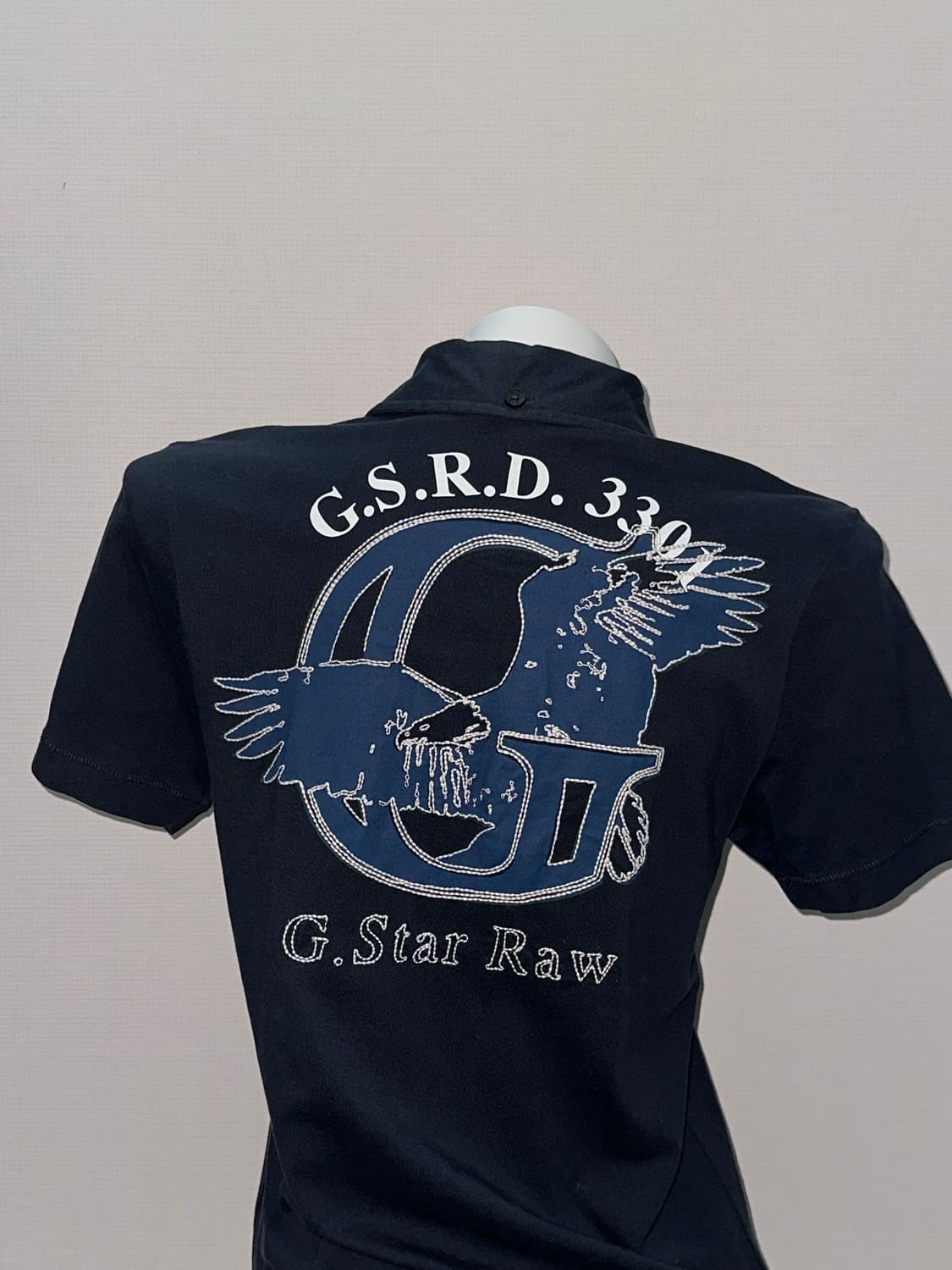 지스타 로우 3301 반팔 카라티 상품이미지2