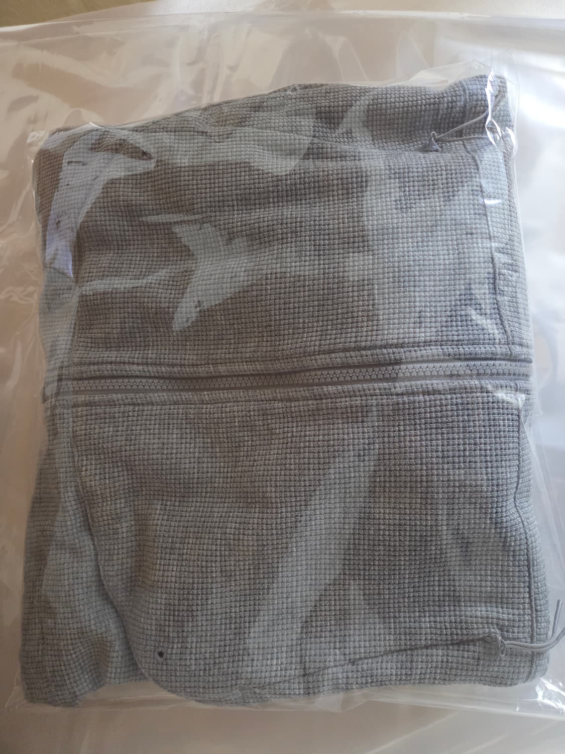 산산기어CIRCUIT ZIP-UP HOODIE [MELANGE GREY] 상품이미지5