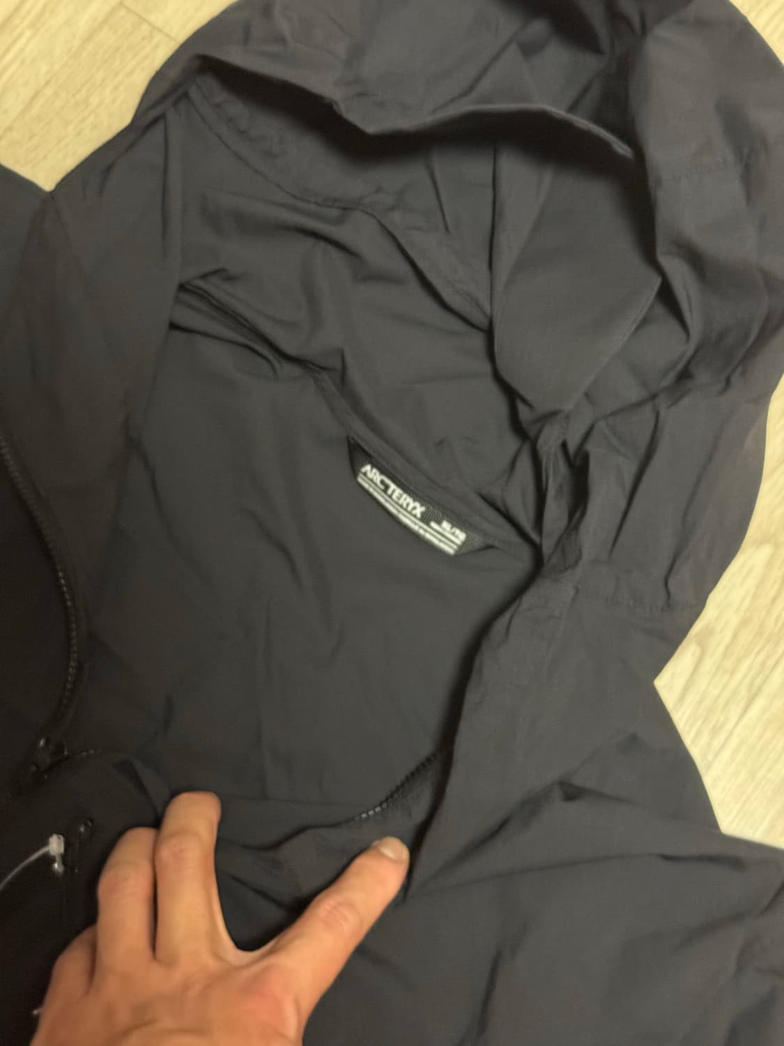 아크테릭스 스쿼미시 후디 블랙  상품이미지3