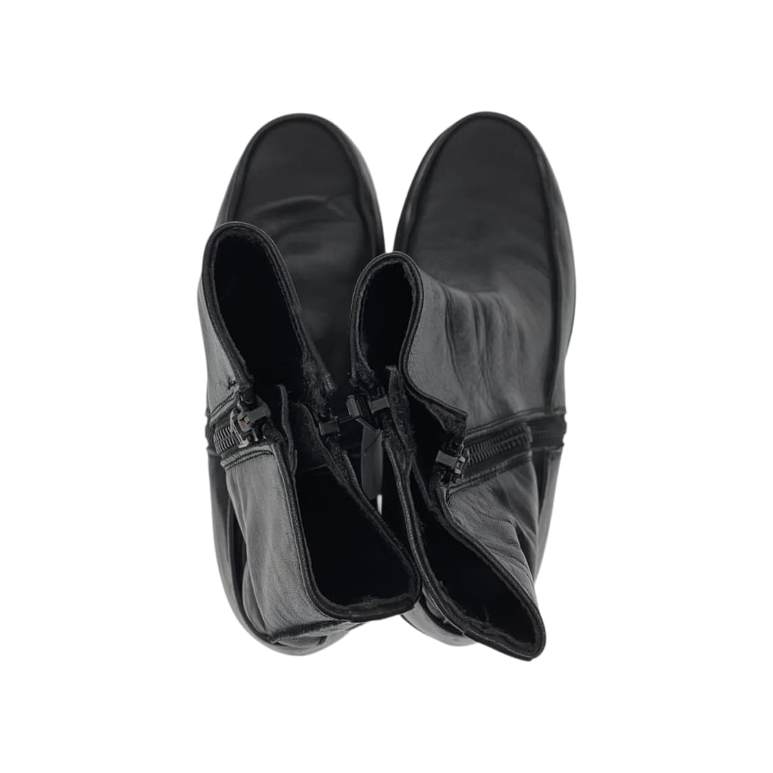 요지 야마모토 스무스레더 플랫폼 부츠 상품이미지5