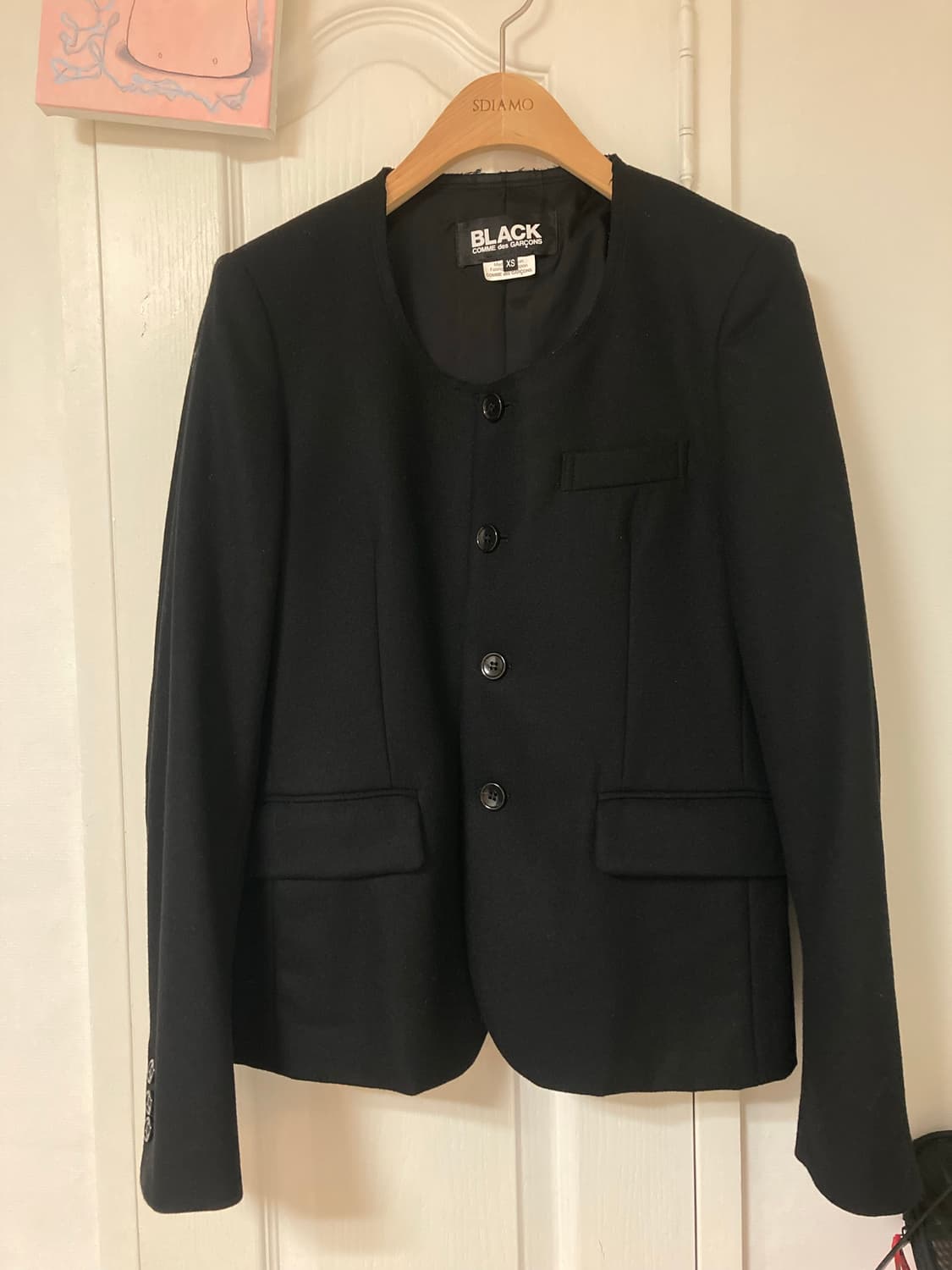 꼼데가르송 블랙 자켓 상품이미지1