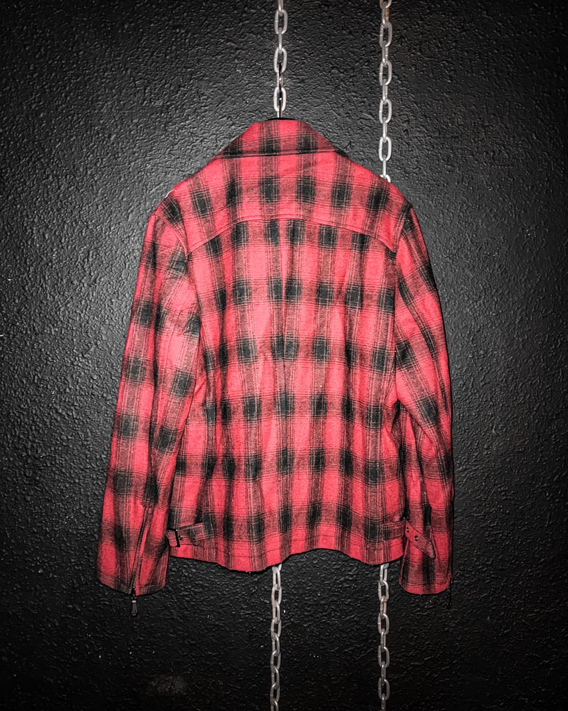 Red Check Riders Jacket 상품이미지6