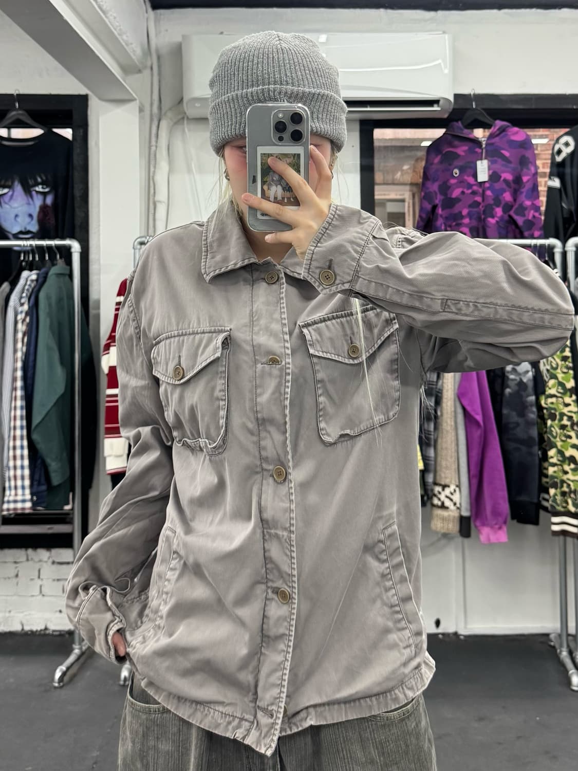 아르마니 익스체인지 투웨이 코튼 자켓 상품이미지2