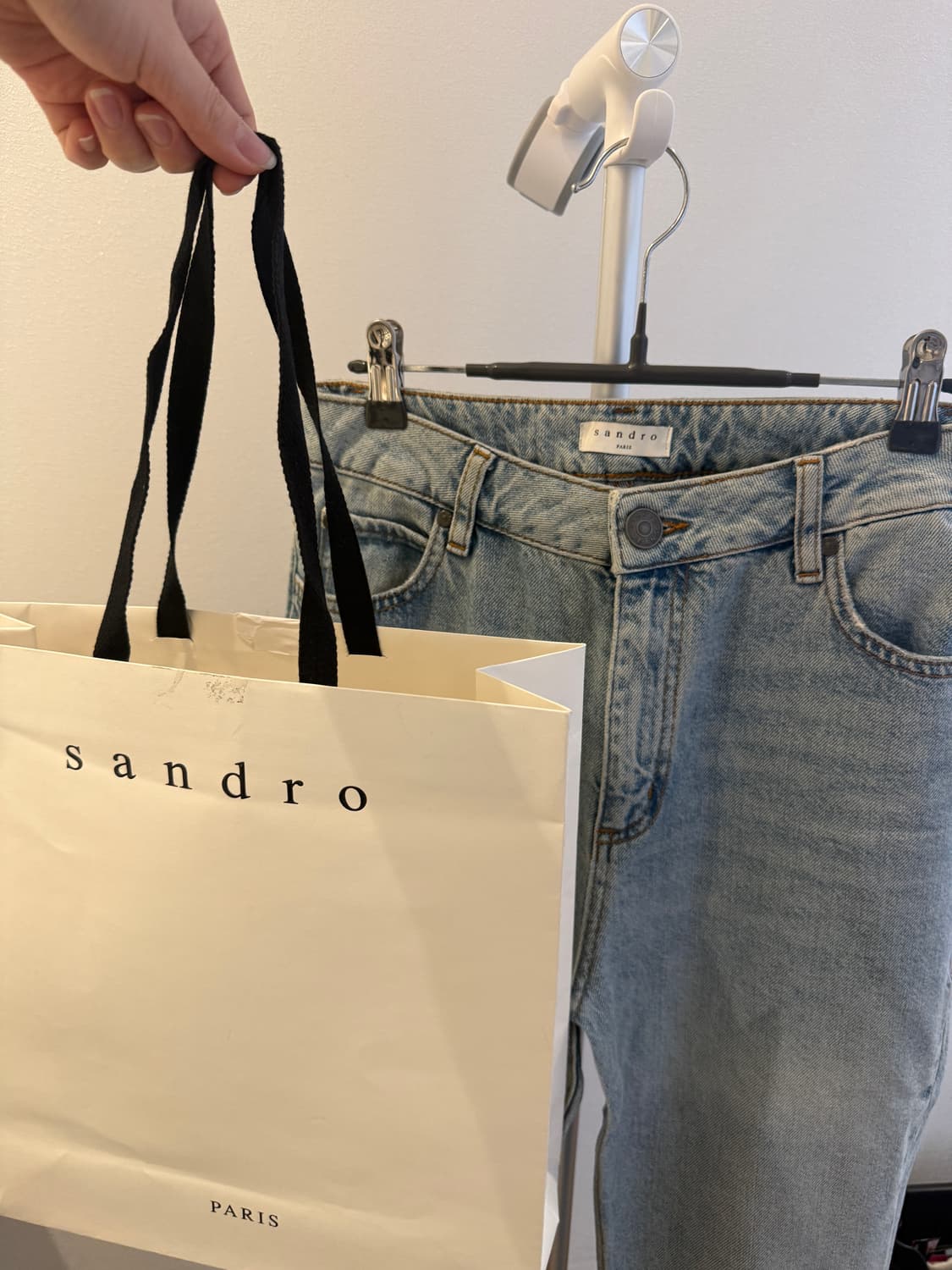 산드로 연청데님 38 상품이미지1