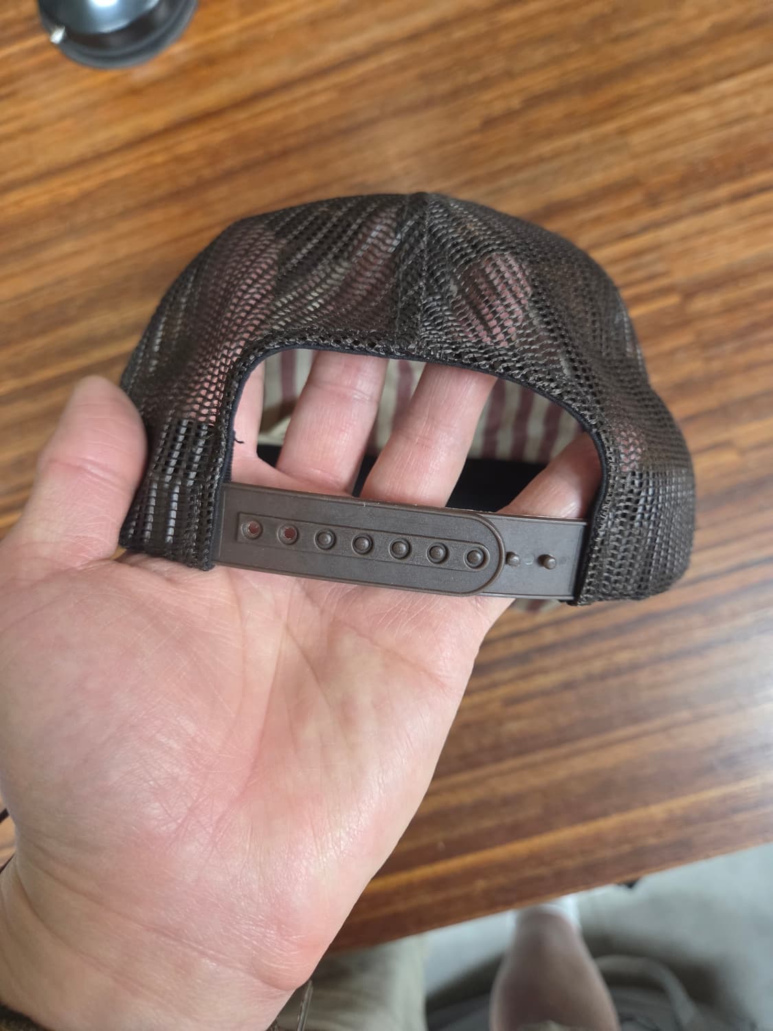 쿠스너프 빅 애플 로고 메쉬 트러커 모자 프리 상품이미지3