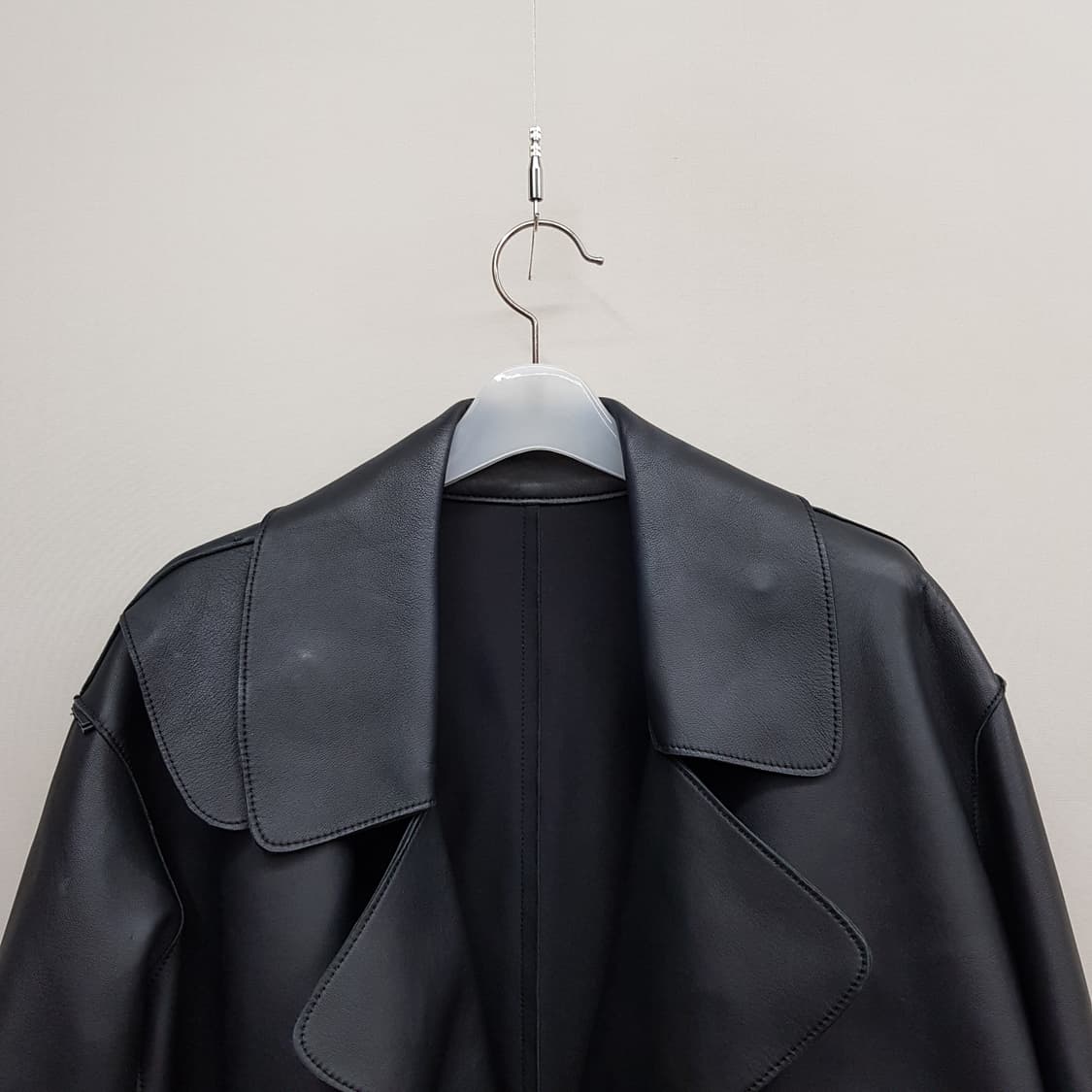 스튜디오 톰보이 양가죽 크롭 레더 자켓  F사이즈 상품이미지2