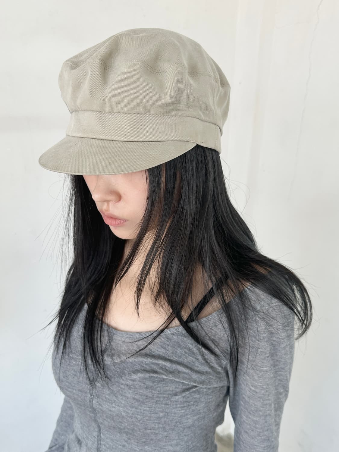 키지마 타카유키 패널 헌팅캡 상품이미지1