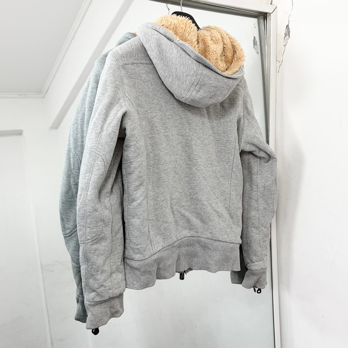 디젤 투웨이 쉐르파 후드 점퍼 자켓 상품이미지5