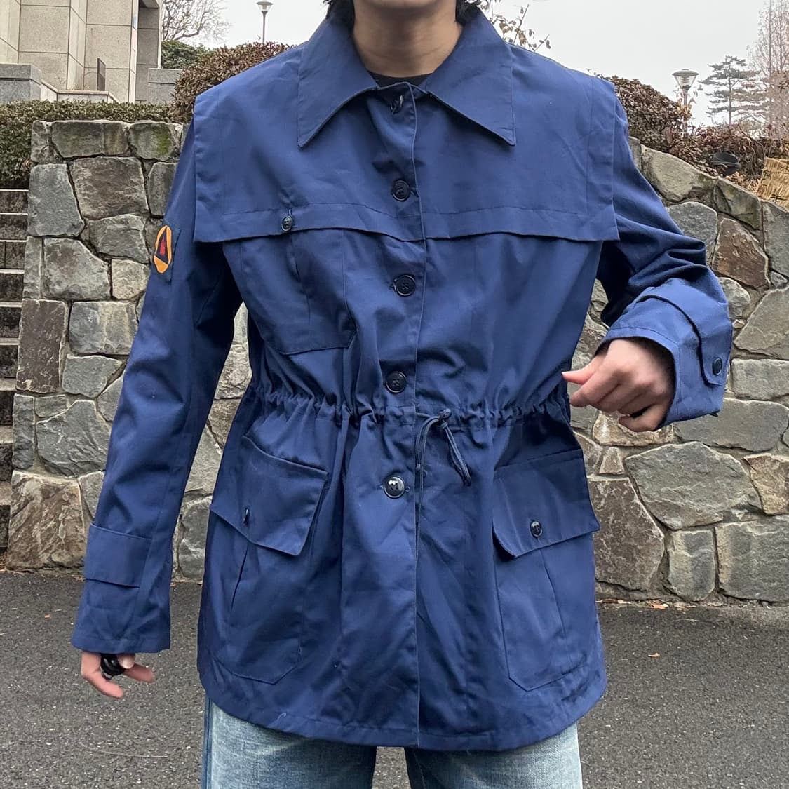 세르비아 밀리터리 파이어 엠블럼 패치 필드 자켓 상품이미지3