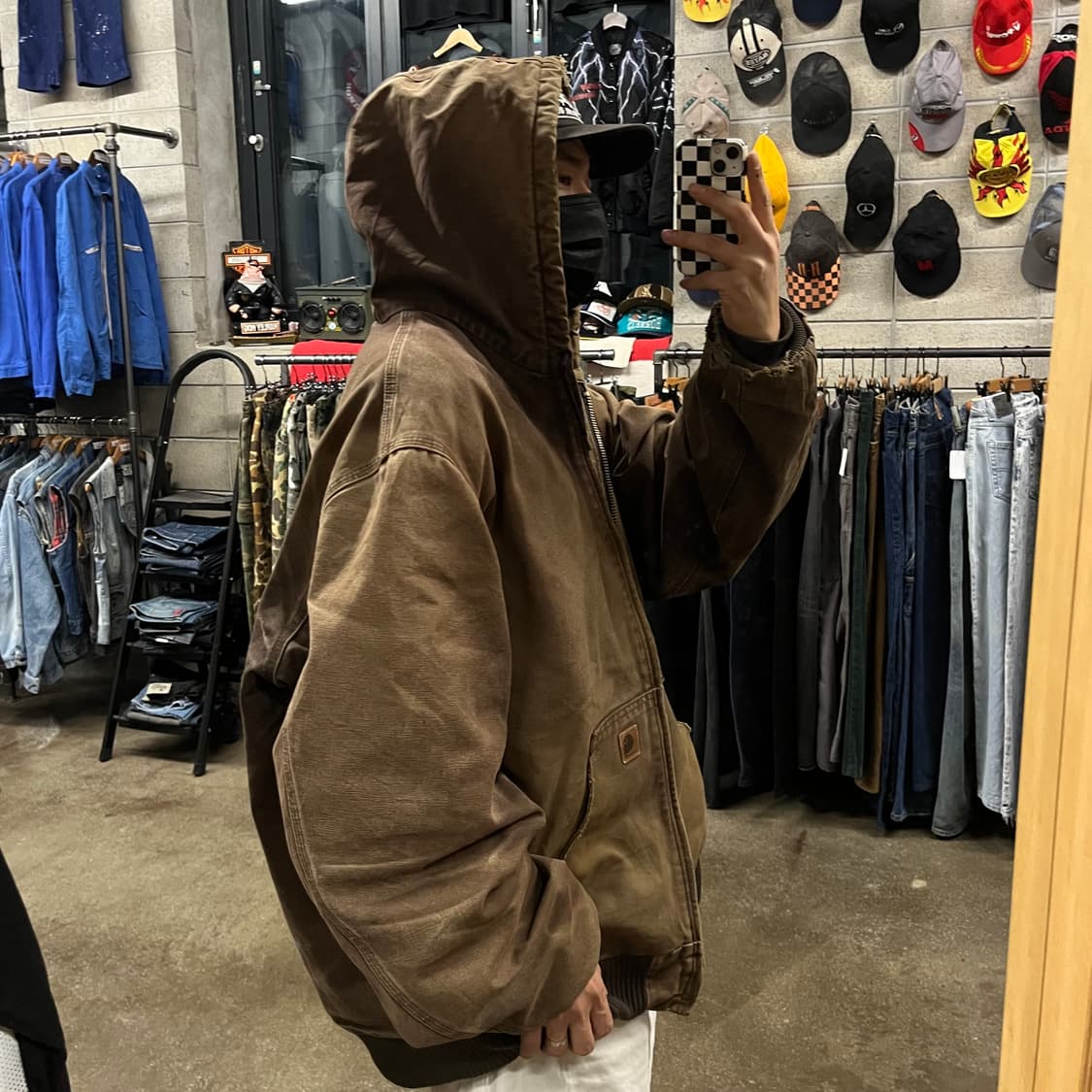 Carhartt J130 액티브 후드 자켓 (115) 상품이미지8