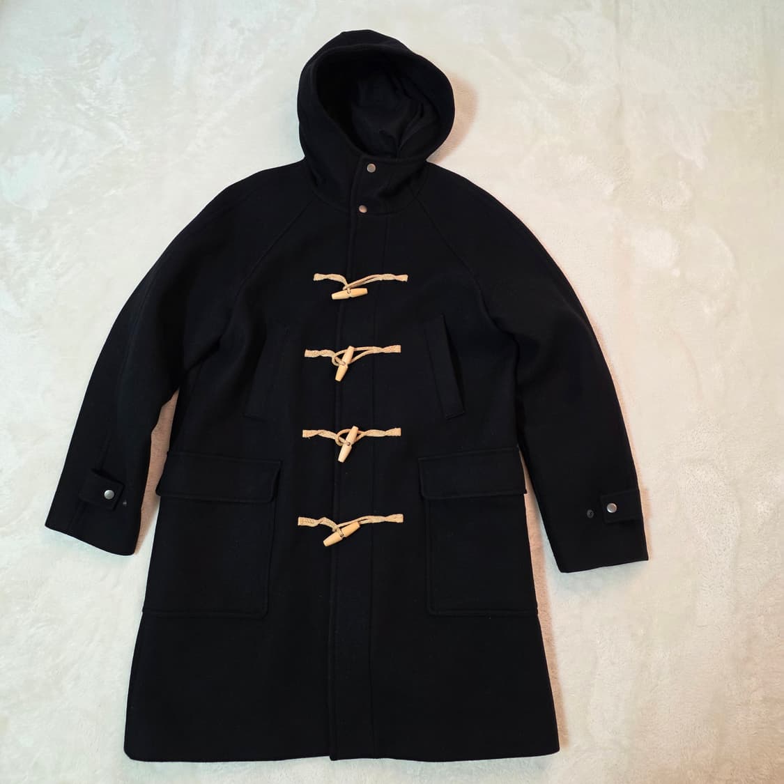 (L)커버낫 후드 더플 코트  상품이미지1