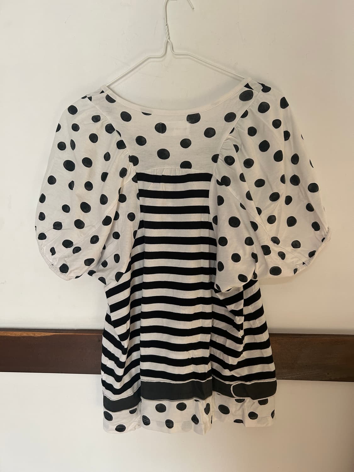 츠모리치사토 땡땡이 티셔츠  상품이미지6