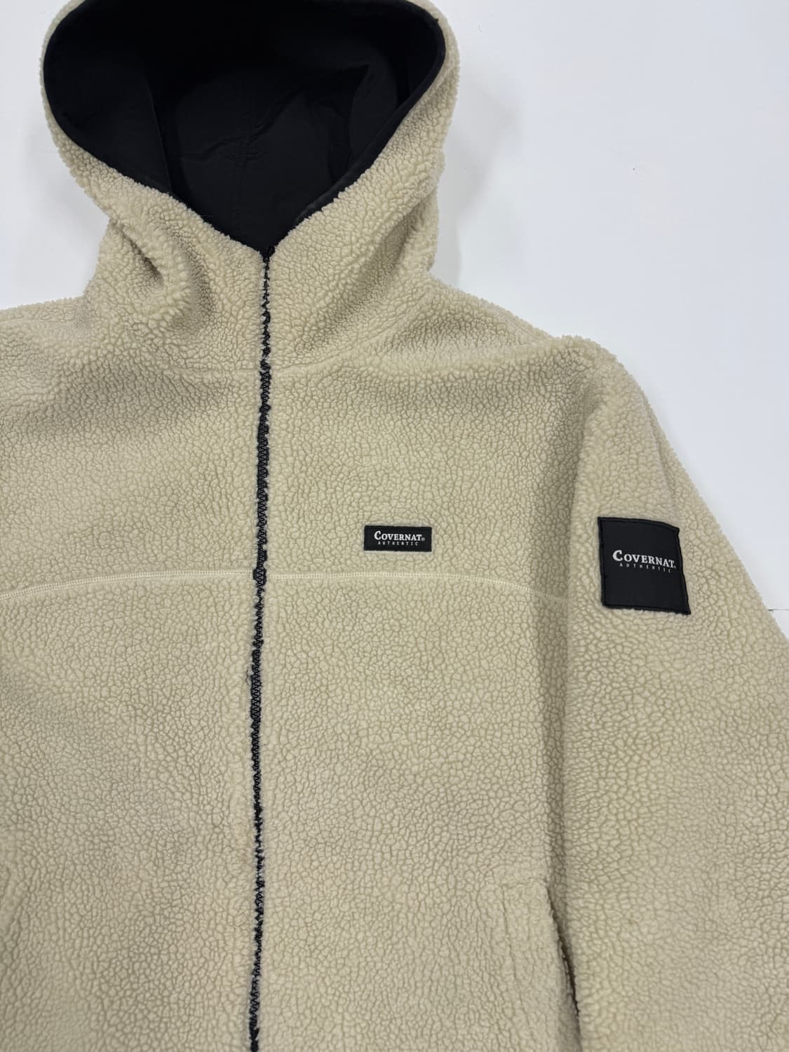 커버낫 양털 리버시블 자켓 상품이미지2