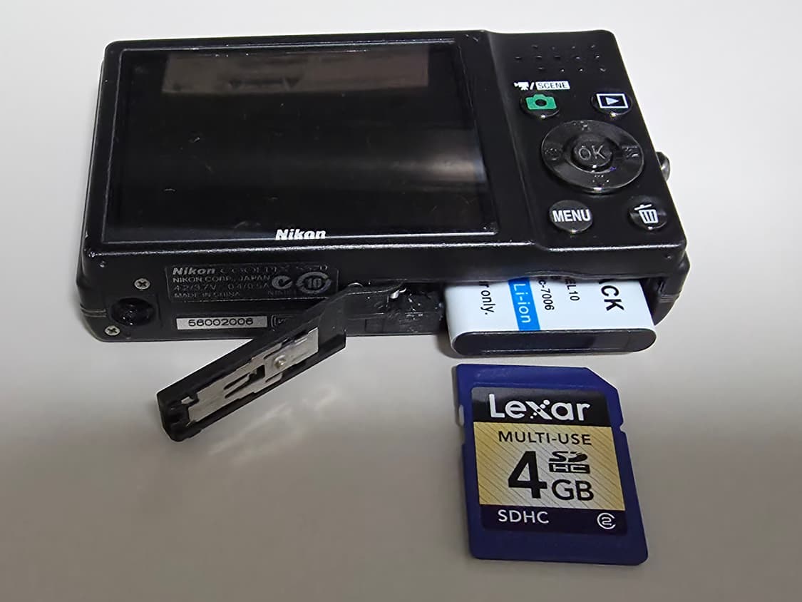 니콘 쿨픽스 S570 빈티지 디지털카메라 상품이미지9