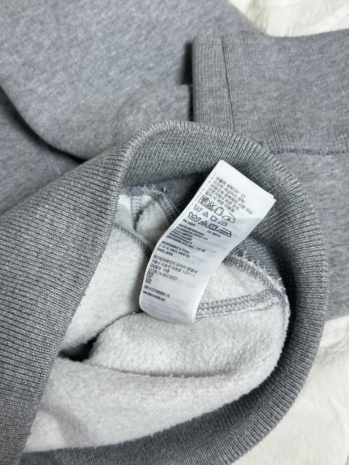 아베크롬비 타이거 Y2K 후드티 미디움 상품이미지6