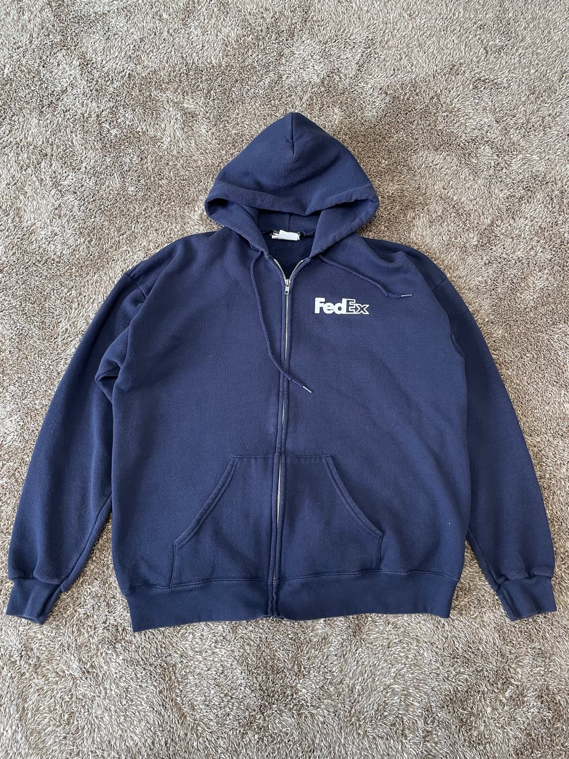 vintage fedex hoodie zip 빈티지 페덱스 후드집업 상품이미지2