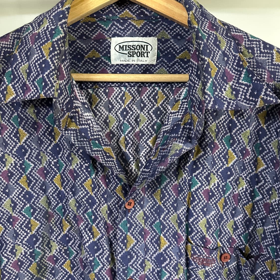 빈티지 미쏘니 스포츠 멀티컬러 셔츠 상품이미지3