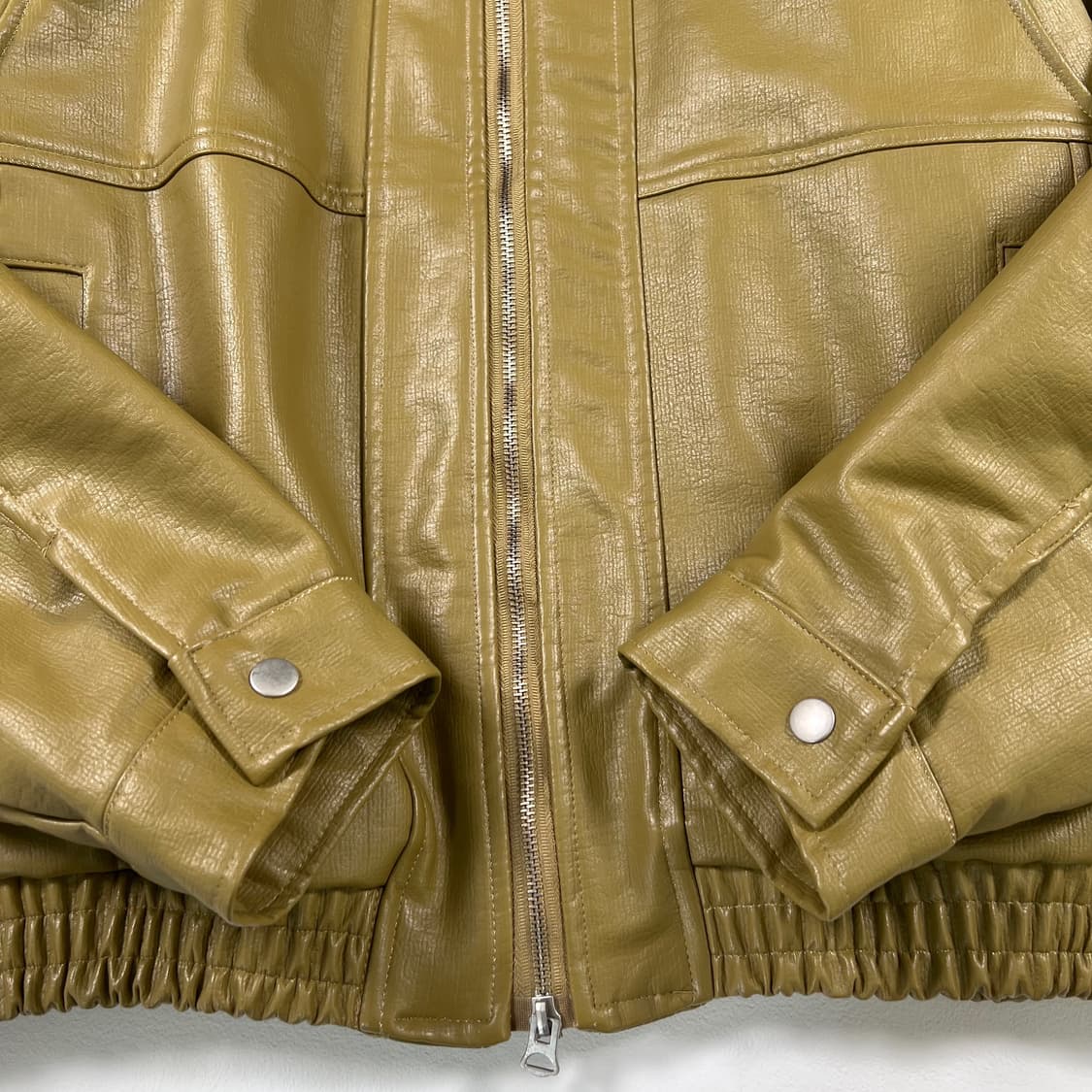 PAIR 레더 봄버 자켓 상품이미지6