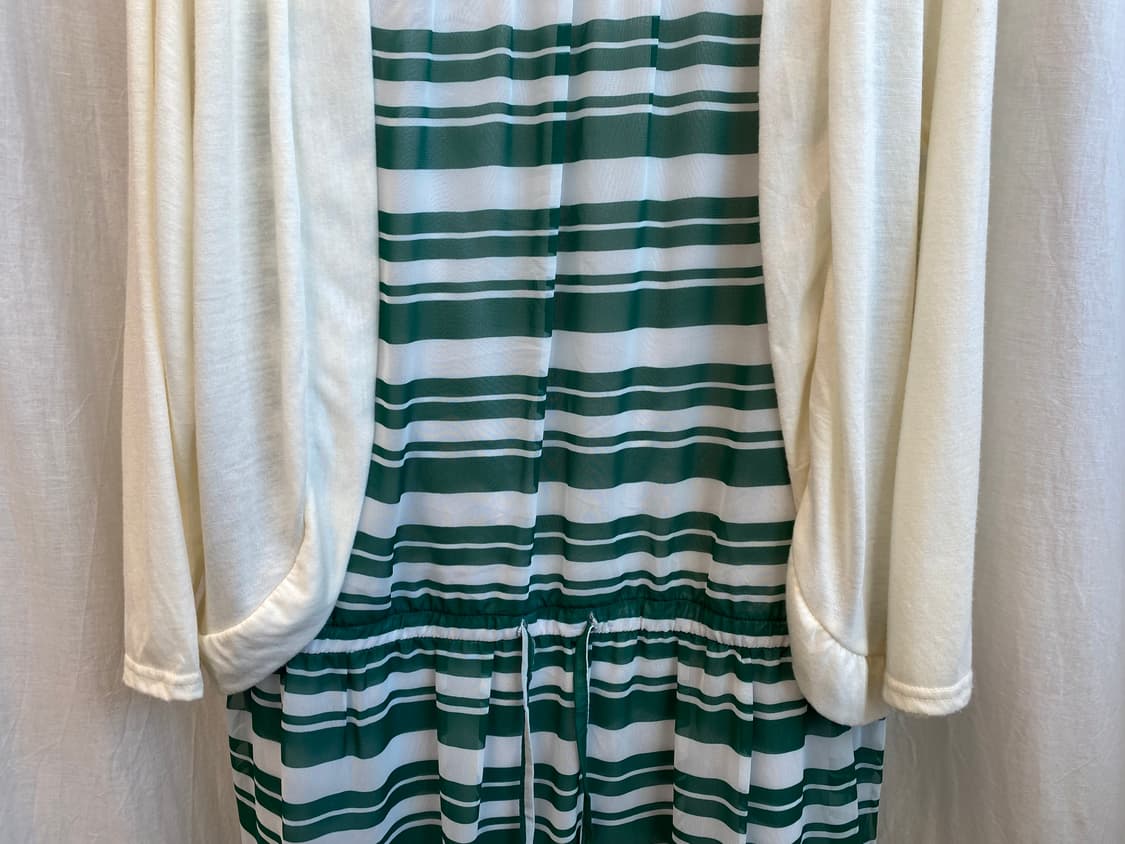 3CAN4ON 그린 가디건 원피스(L) 상품이미지5