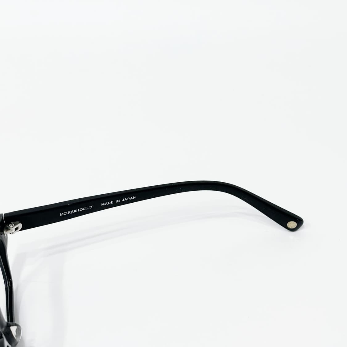JACUQUE LOUIS D’ 블랙 뿔테 데드스탁 빈티지안경 상품이미지3