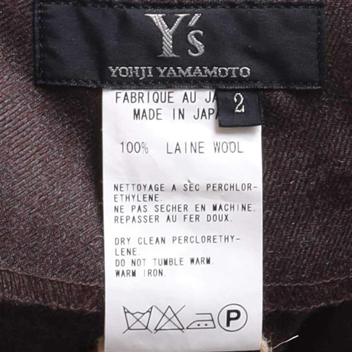 요지 야마모토 Y's by Yohji Yamamoto Wool Pants 상품이미지7